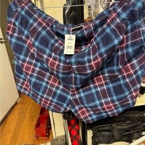 Eddie Bauer Women's Plaid Sleepwear in Blue and Pink